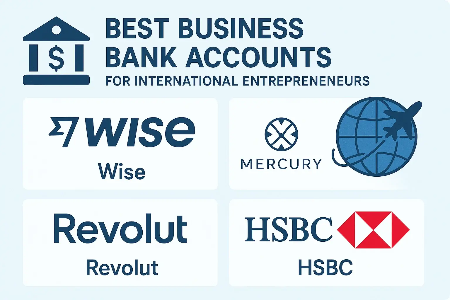 Best Business Bank Accounts for International Entrepreneurs Thumbnail