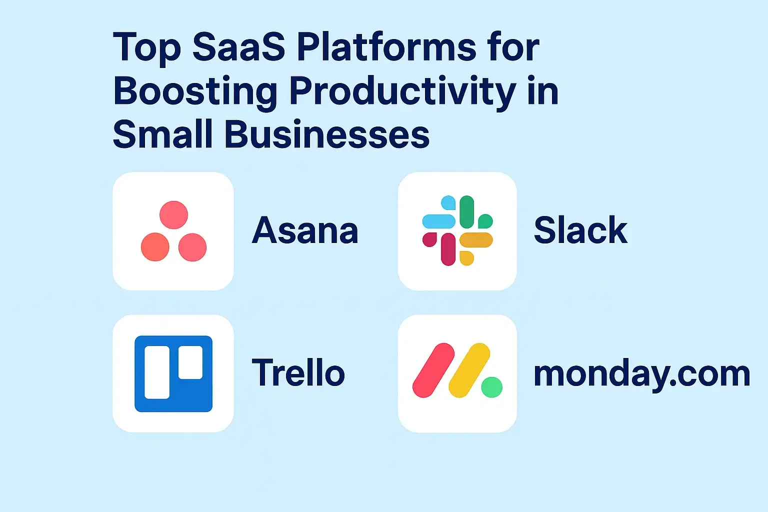 Top SaaS Platforms for Boosting Productivity in Small Businesses Thumbnail